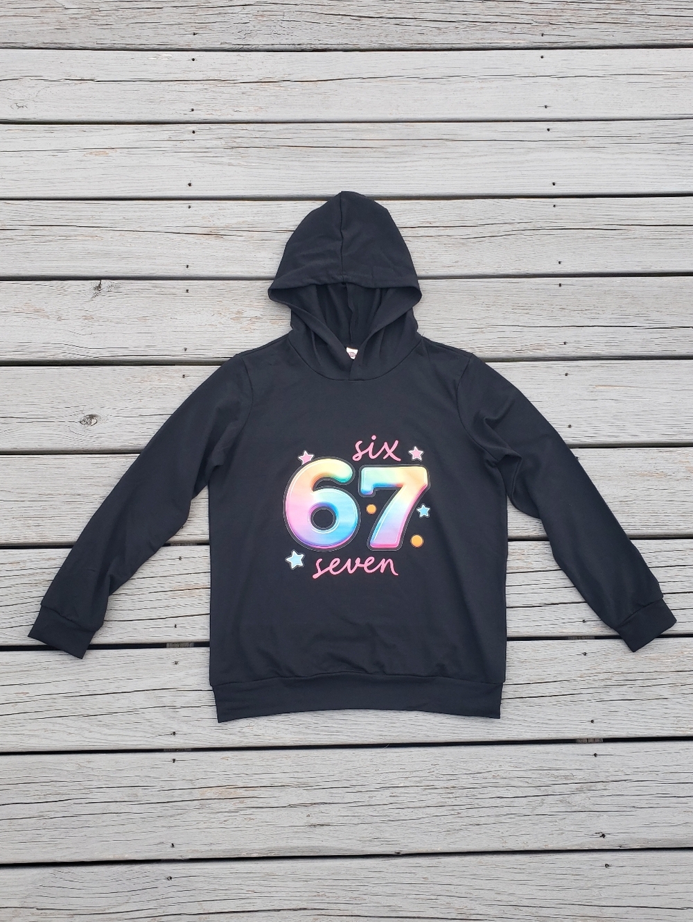 Six Seven Graphic Hooded Sweatshirt